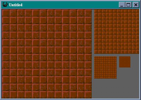 test of our tiled texture